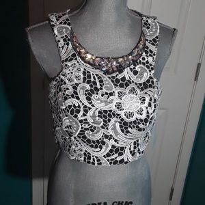 Crochet crop top